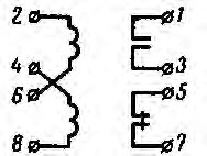 Внутрення схема реле тока РТ40